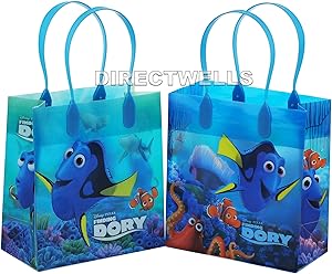 Disney Pixar Finding Dory with Nemo 12 Pcs Goodie Bags Party Favor Bags Gift Bags Birthday Bags