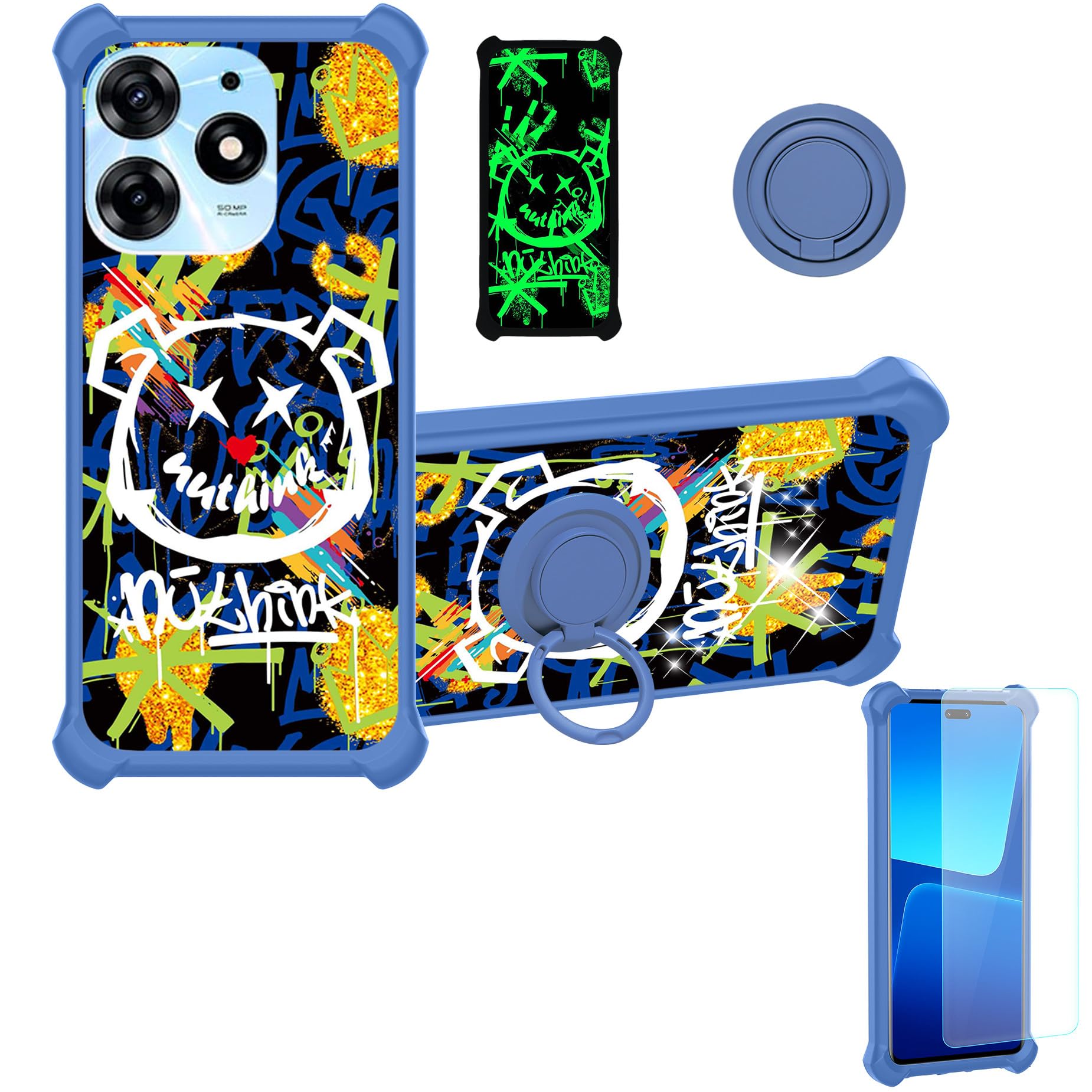 jioeuinly Case for Tecno Spark 10 Pro Case