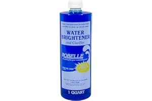 Robelle 1-Quart Premium Water Brightener and Clarifier, Pool Clarifier, Made in USA