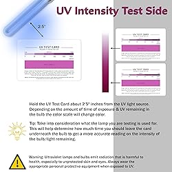 SaiTech IT | UV & UVC Test Card & UV Intensity Test
