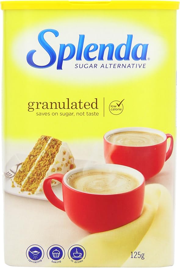 Splenda Granulated Sugar Low Calorie Sugar Alternative 2x125g Tubs