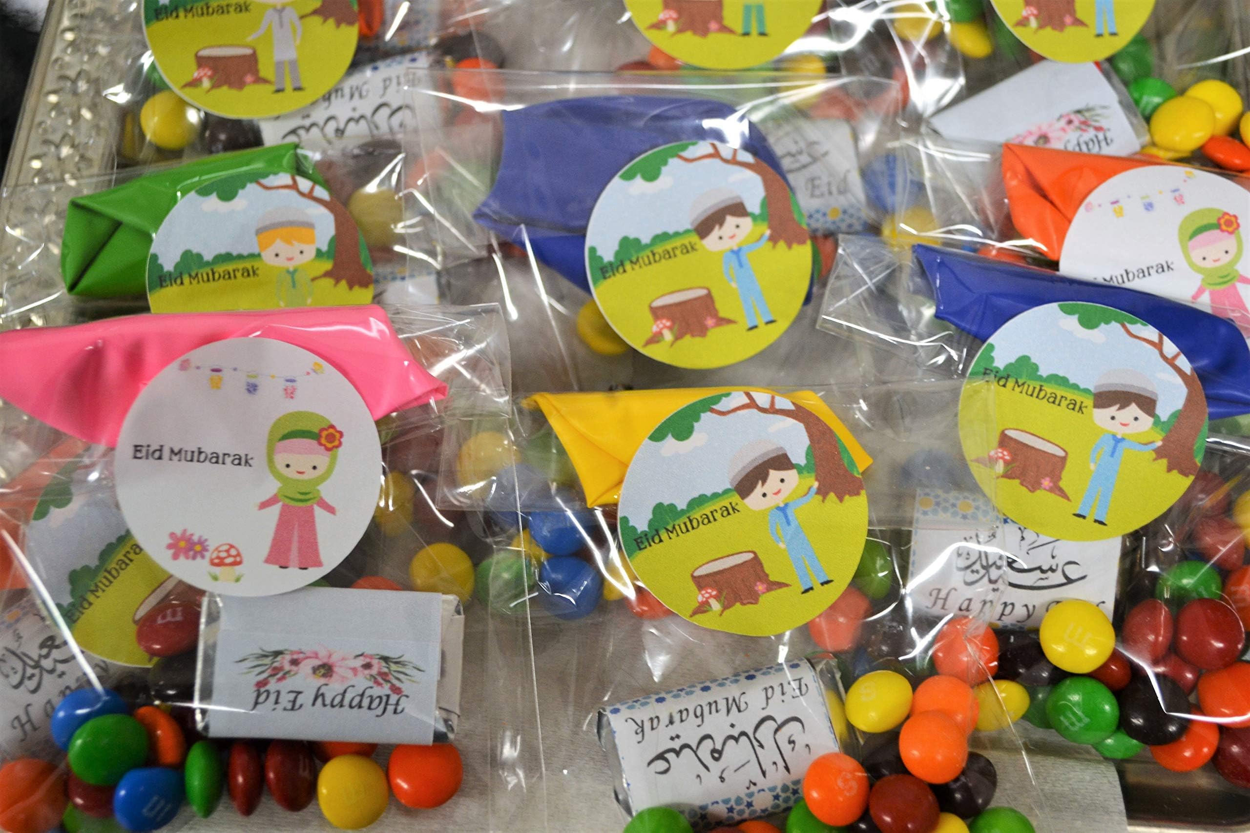 Set of 10 Ramadan Goodie Bags, Eid Goodie Bags, Ramadan Goody bags, Eid Favors, Ramadan Treats, Eid Gift Bags, Eid Candy, Eid Party Supply,
