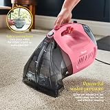 Swan Queen of Clean Handheld Carpet Cleaner 500W 480ml Tank Pink view 5