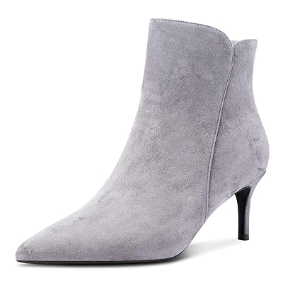 mid heel pointed boots