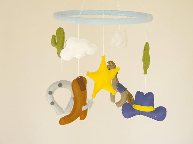 cowboy baby mobile
