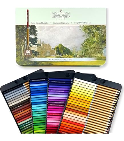 Amazon.com: Cezanne Set of 72 Professional Colored Pencils with