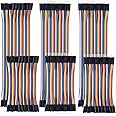 10cm+20cm 240pcs Breadboard Jumper Wires Cable Kit Male to Female, Male to Male, Female to Female Compatible with Arduino Pro