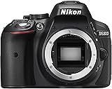 Nikon D5300 Digital SLR Camera Body Only (24.2 MP, 3.2 inch LCD with Wi-Fi and GPS) - Black