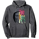 Squid Game Front Man Split Logo Pullover Hoodie