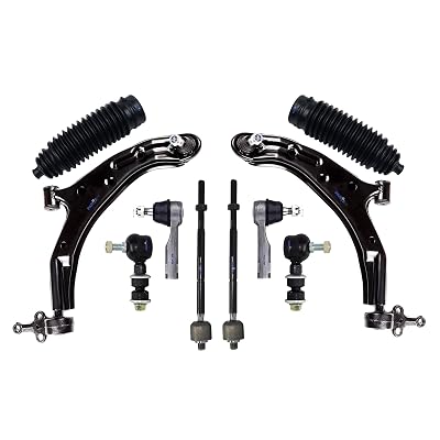 10-Piece Front Steering & Suspension Kit For Chevy/GMC Trucks 1995-2000 - Control Arms, Tie Rods, Ball Joints