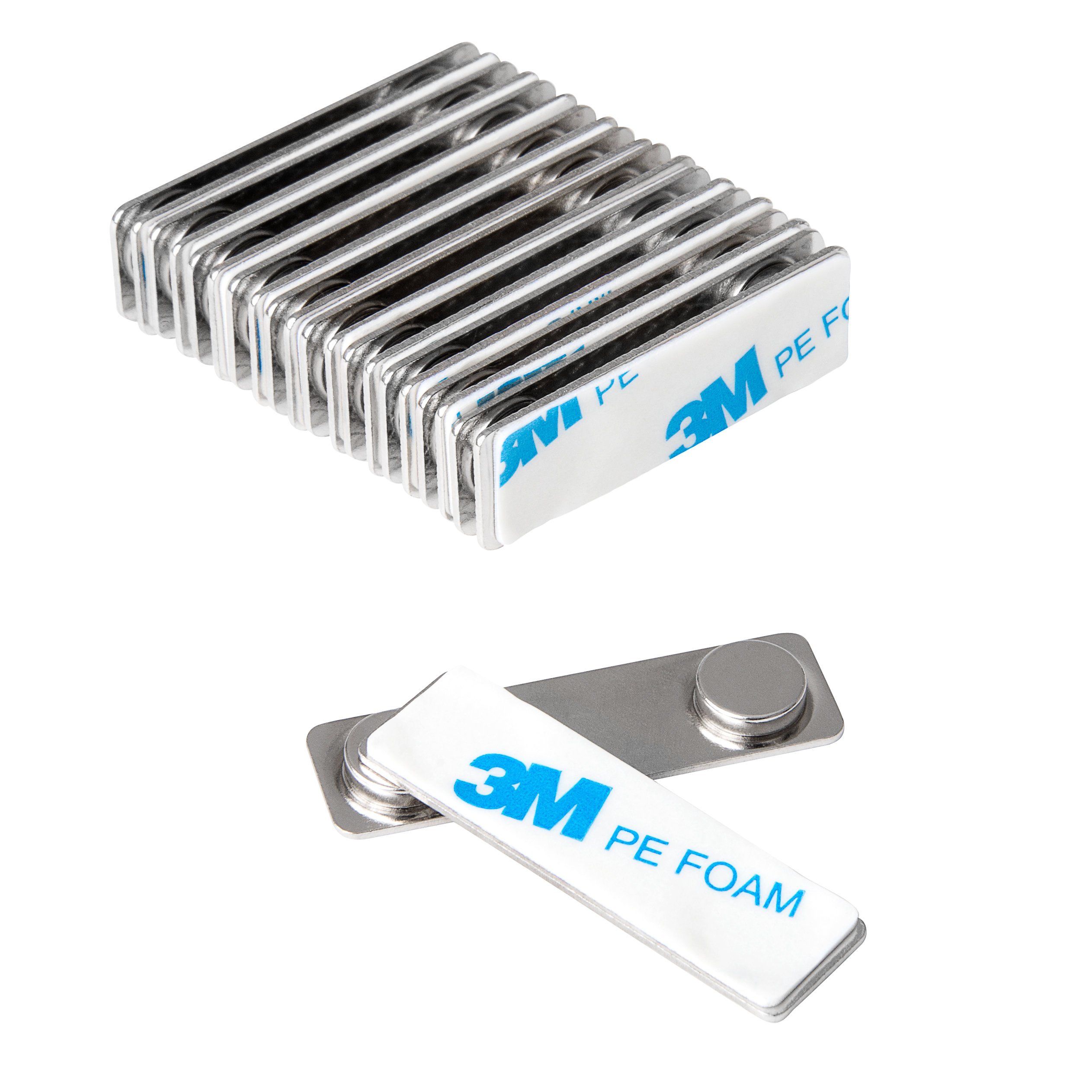 totalElement 10 Magnetic Name Badge ID Holders
