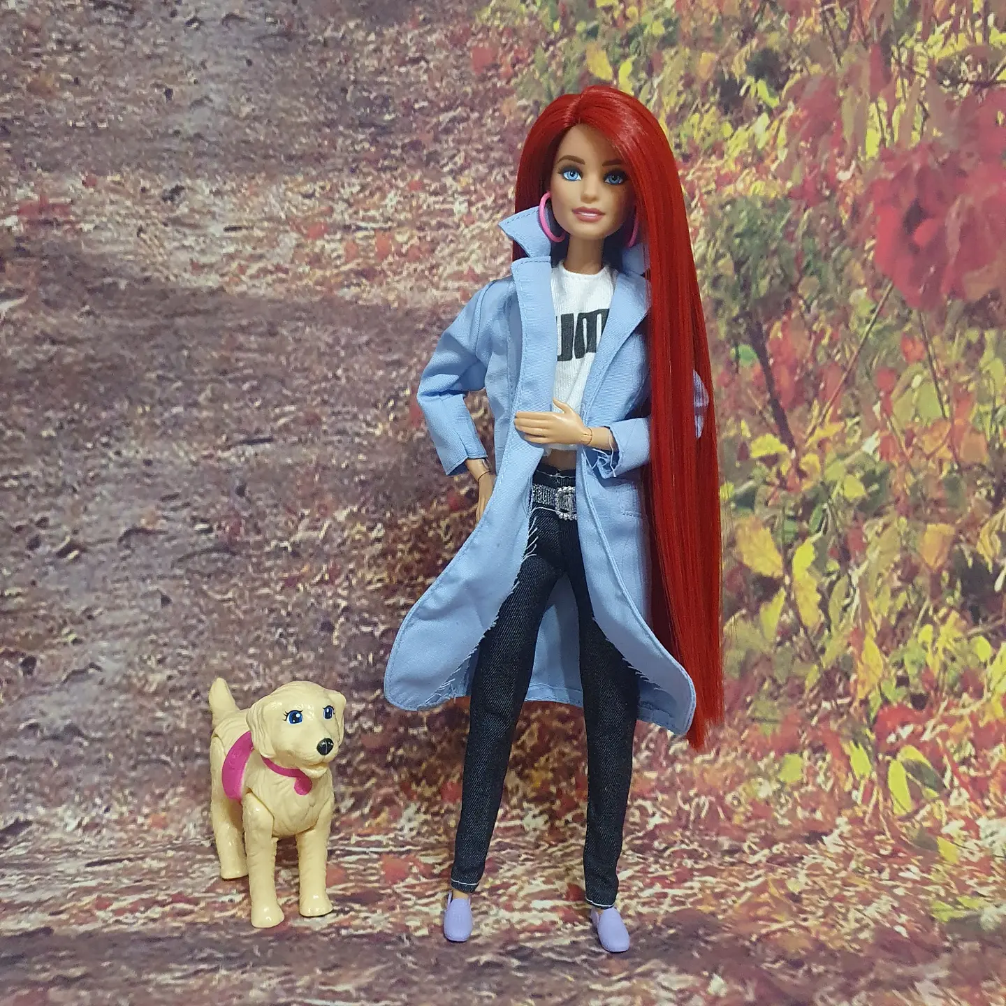 Barbie Fashionistas Dolls 168, Short Red Hair, Toy for