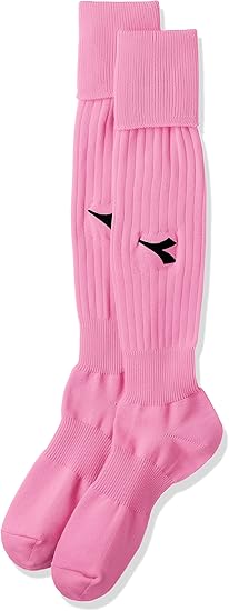 Amazon ディアドラ Diadora ディアドラ S0700 ストッキング メンズ サッカーアクセサリー S0700 4368 ピンク ネイビー L サッカー フットサル ソックス 通販