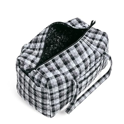 Vera Bradley Womens Large Duffel Travel Bag, Kingbird Plaid