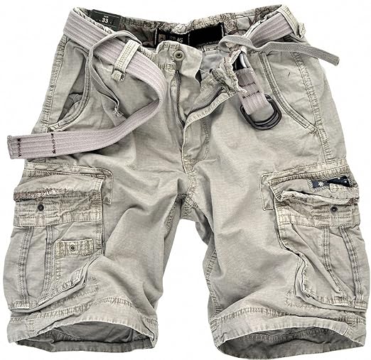 Jet Lag Cargo Shorts Take Off 8 in Grau