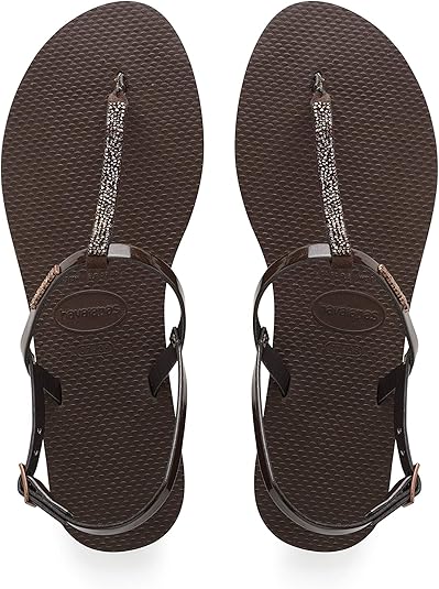 Amazon.com | Havaianas Women's Riviera Crystal Sandal | Sandals