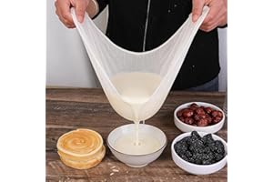 2Pcs Unbleached Cotton Cheesecloth – Reusable, Multi-Purpose Muslin for Straining, Juicing, Cheese Making, Crafts & Cooking (