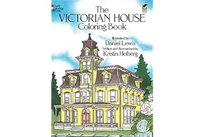 The Victorian House Coloring Book