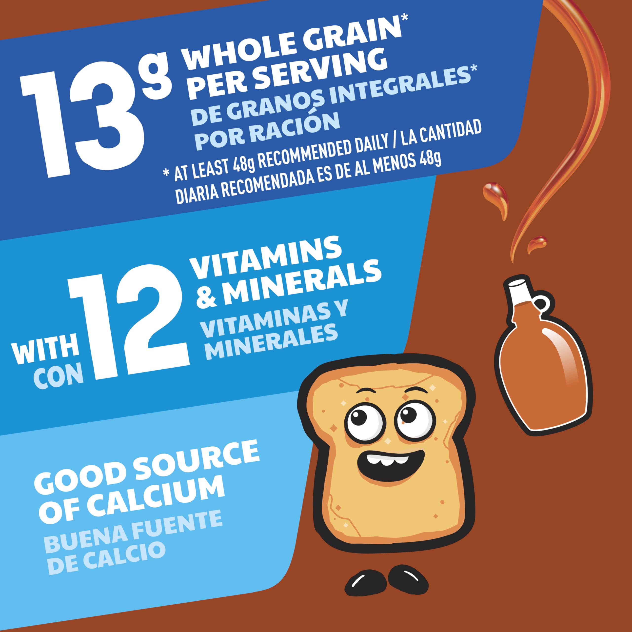French Toast Crunch Breakfast Cereal, Syrup and Cinnamon Taste, Family Size, 17.4 oz