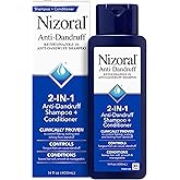 Nizoral 2-in-1 Anti Dandruff Shampoo and Conditioner, 14 Fl Oz, 1% Ketoconazole