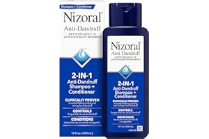 Nizoral 2-in-1 Anti Dandruff Shampoo and Conditioner, 14 Fl Oz, 1% Ketoconazole