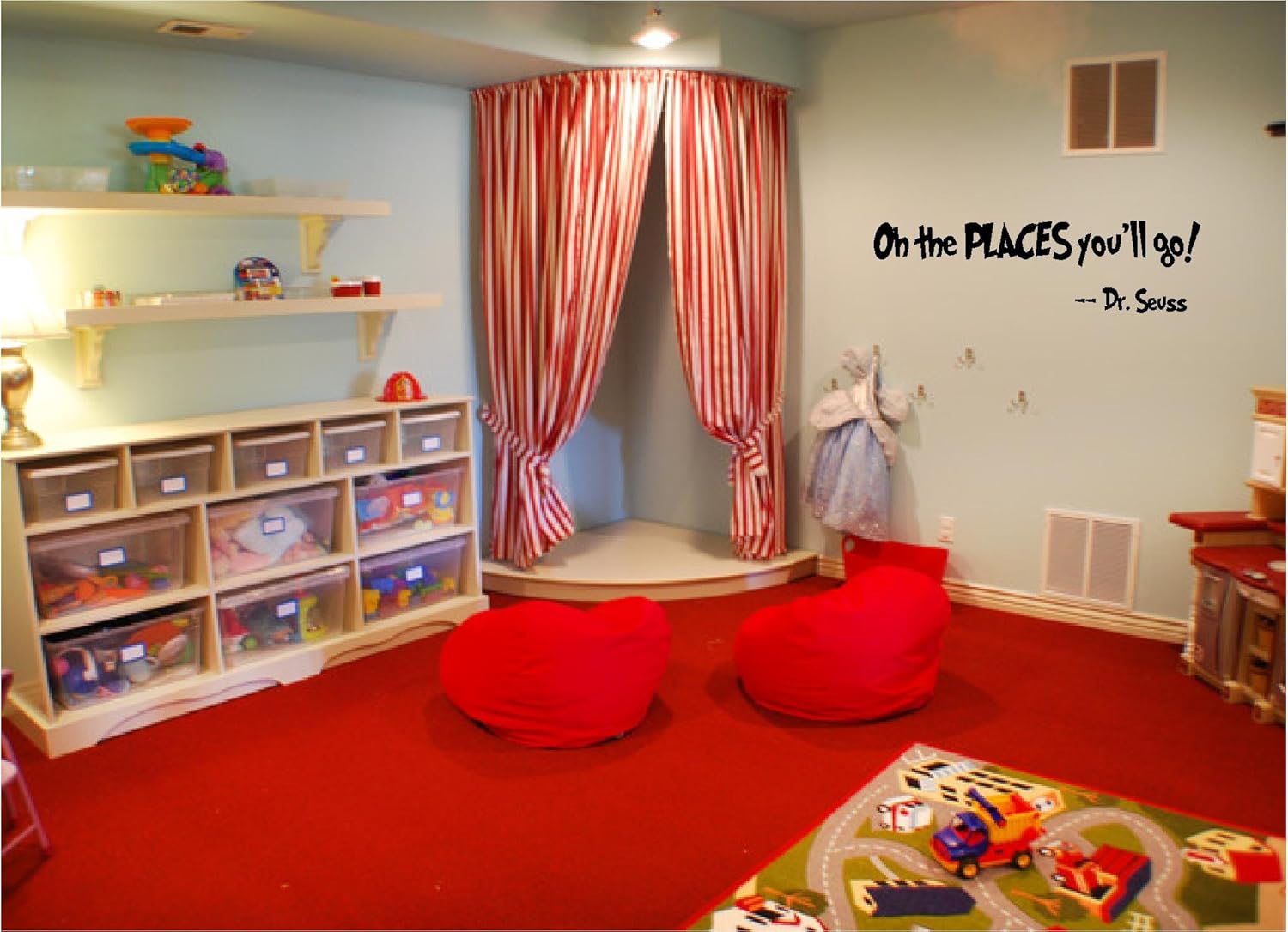 Dr Seuss Oh The Places You Ll Go Wall Quote Amazon Ca Home