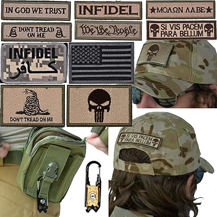 tactical hats with velcro patches