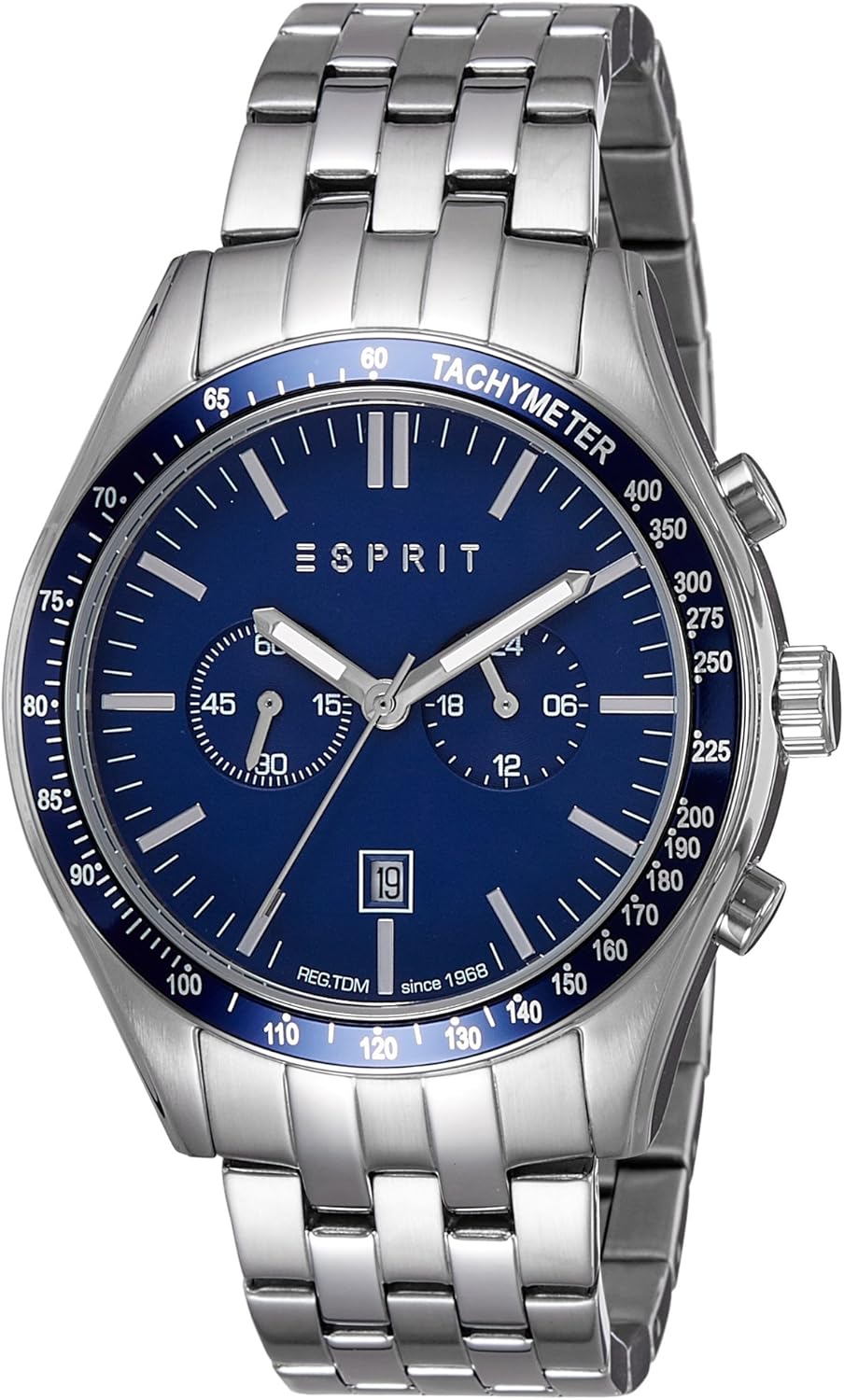 Esprit Men's Chronograph Quartz Watch with Stainless Steel Strap