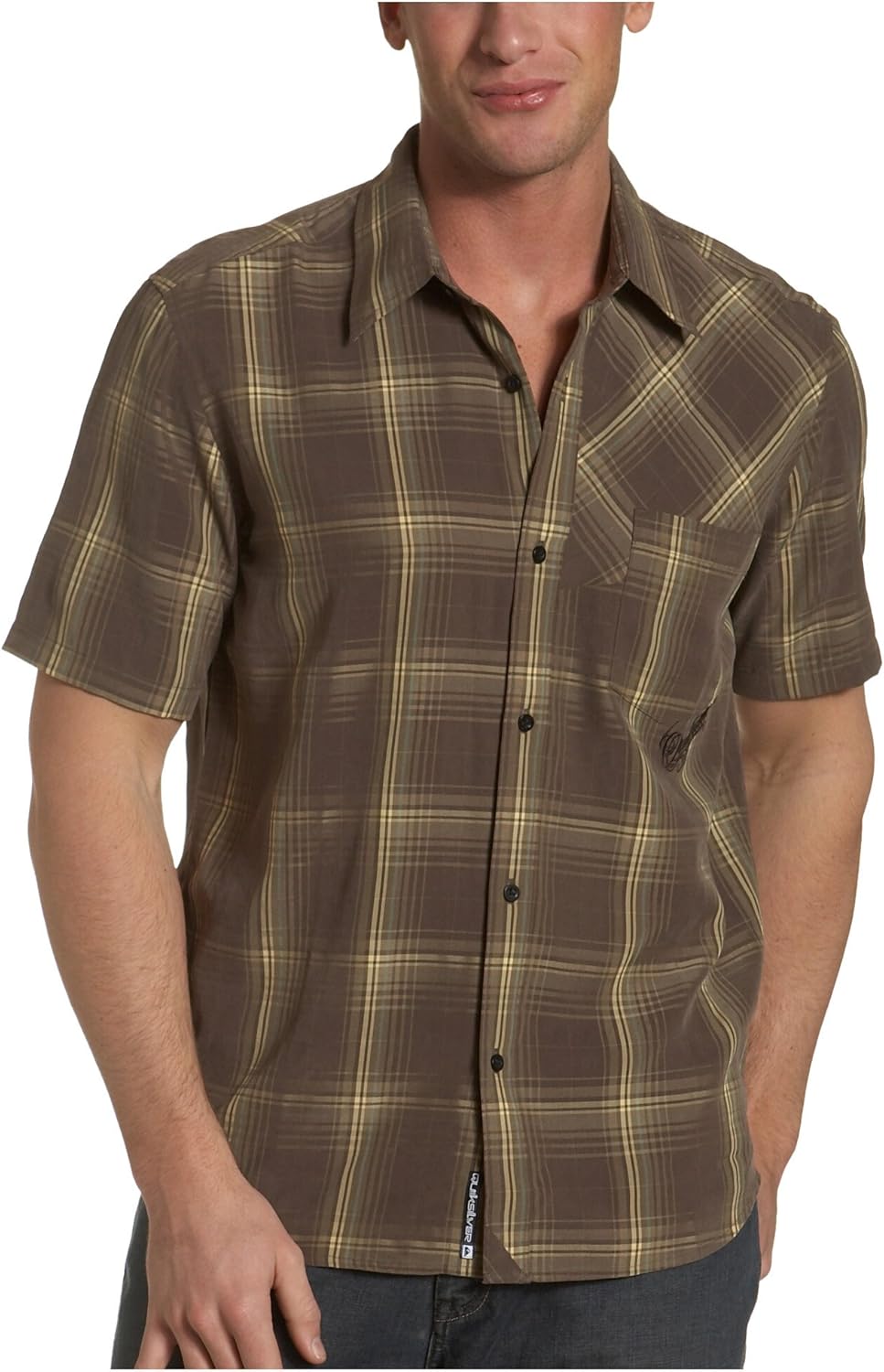 Quiksilver Men's Crafty Button Down Woven Shirt Buy Online at Best