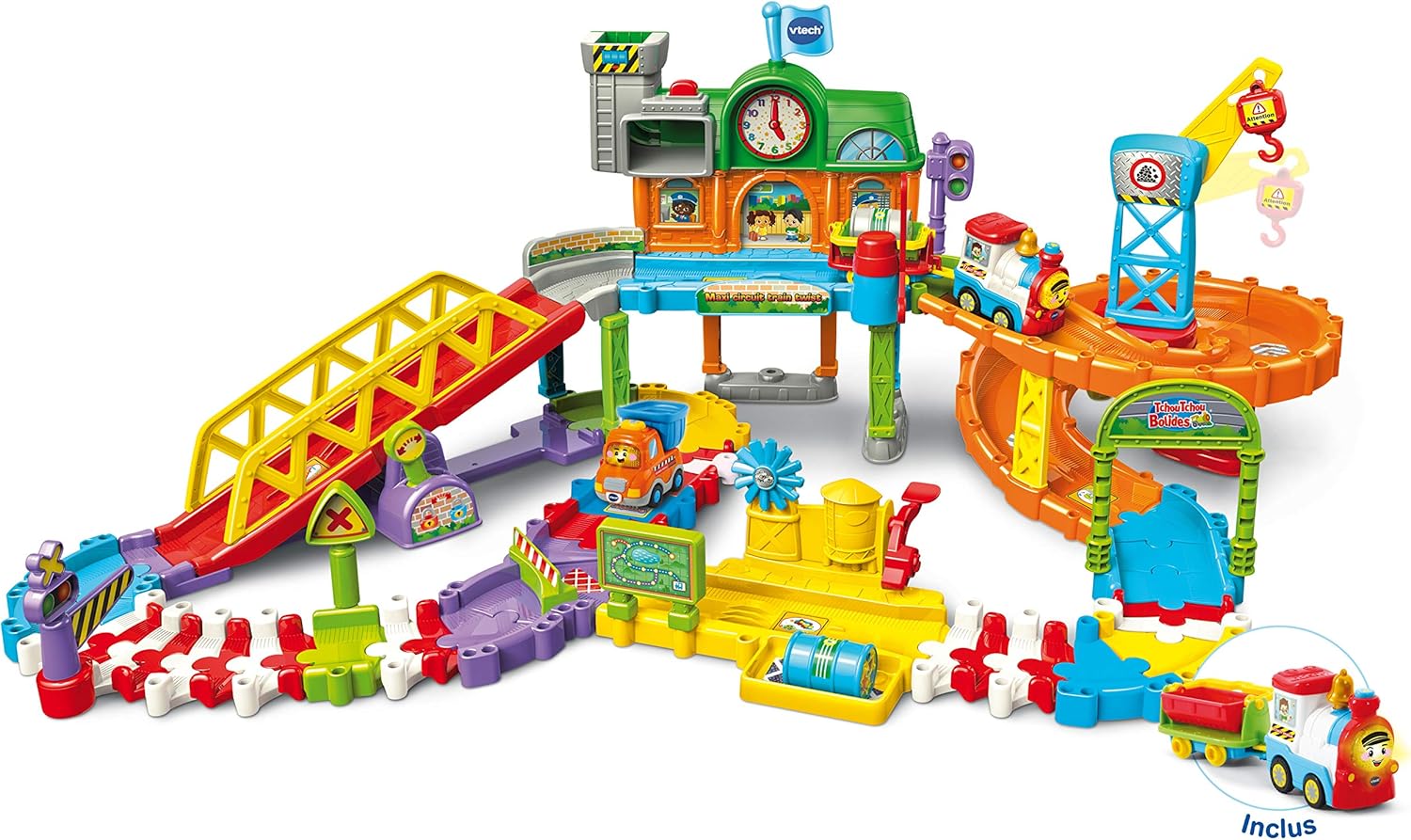 vtech go go smart wheels roadmaster train set