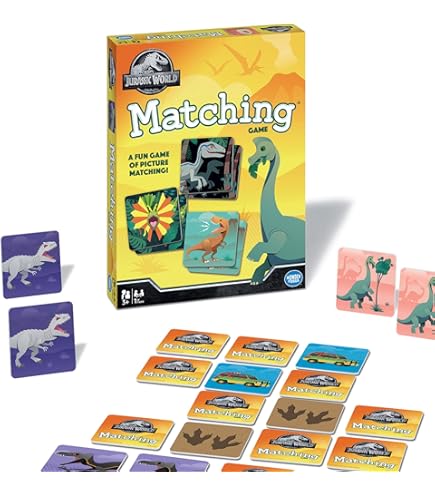 Amazon.com: Ravensburger Jurassic World Explorers: Livin' The Wild