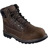 Skechers mens Longrider 6 Inch Padded Collar Steel Toe