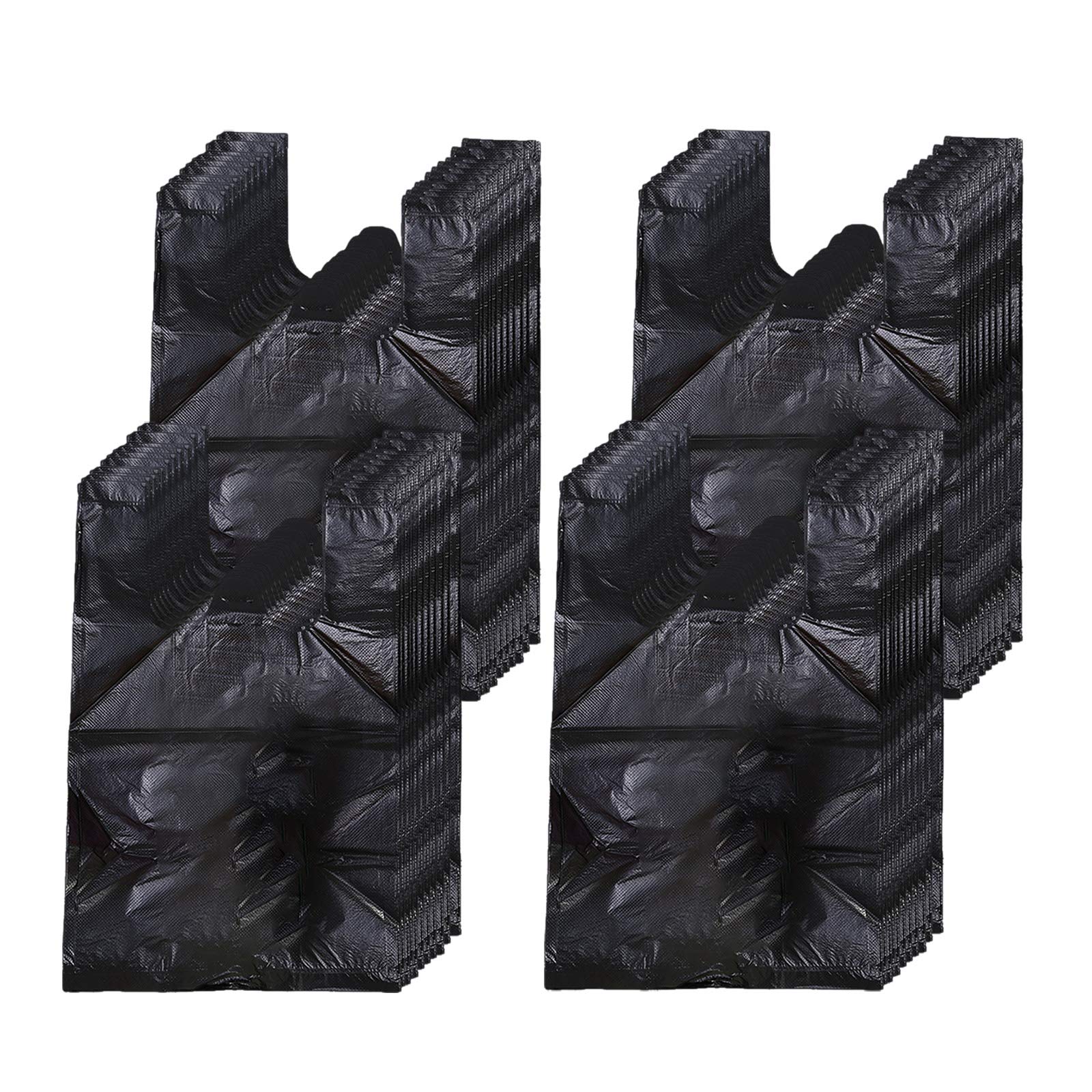 Hipruict Sanitary Napkin Disposal Bags, 400 PCS Personal Disposal Bags for Women Trash Bags with Handle for Feminine Hygiene Product - Black