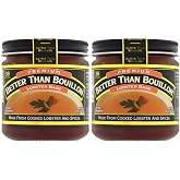 Better Than Bouillon Premium Lobster Base, Made from Select Cooked Lobster &amp; Spices, Makes 9.5 Quarts of Broth 38 Servings, 8 Ounce (Pack of 2)