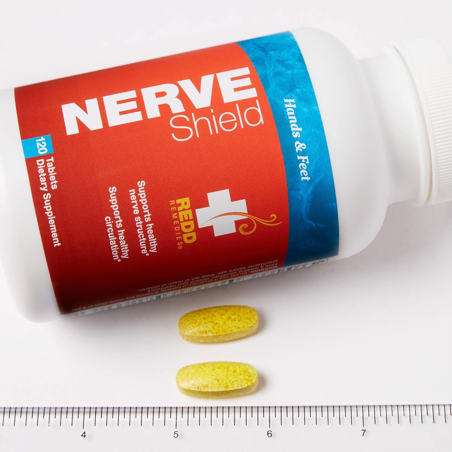Redd Remedies, Nerve Shield, Supports Healthy Nerve Function, 120 Tablets: Health & Personal Care