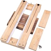 Router Sled Flattening Jig for Wood Slabs, Adjustable Router Planing Sled Kit with Acrylic Baseplate, Smooth Plastic Tracks, Fits Most Trim Routers,Perfect for Flattening Cutting Boards &amp; Epoxy Tables