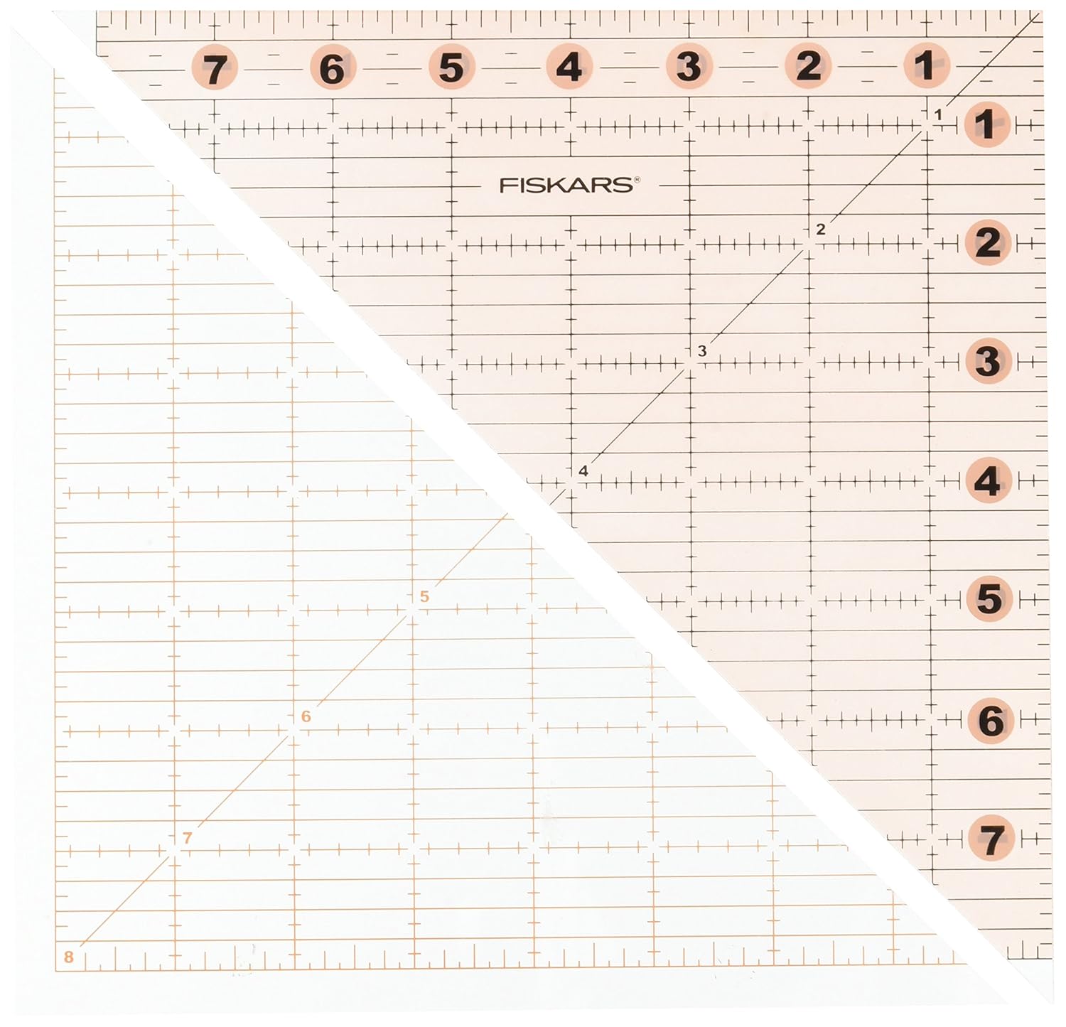 Fiskars 187680-1001 N/A Folding Ruler-8"X8",