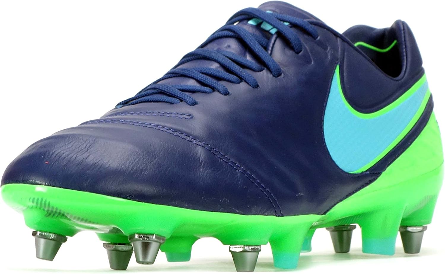 nike tiempo blue and yellow