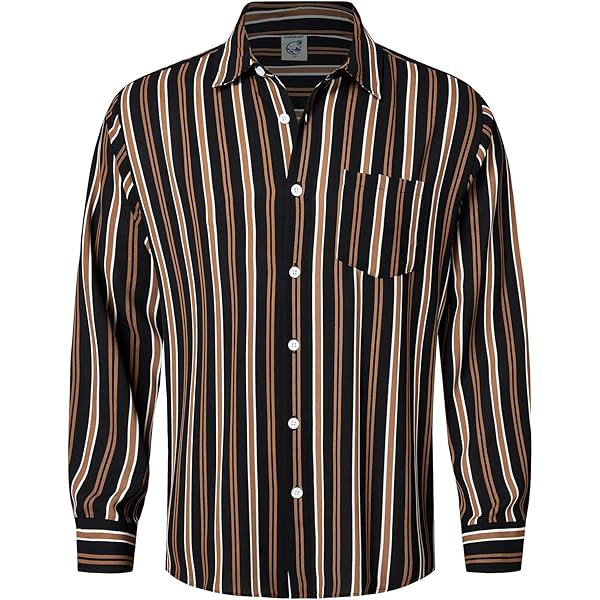 Amazon.com: Womens Button Down Shirts Casual Striped Long Sleeve