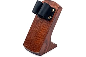 Dr Watson - Wooden Pipe Stand - THRONE - For 1 Tobacco Pipe, Handmade from Solid Wood