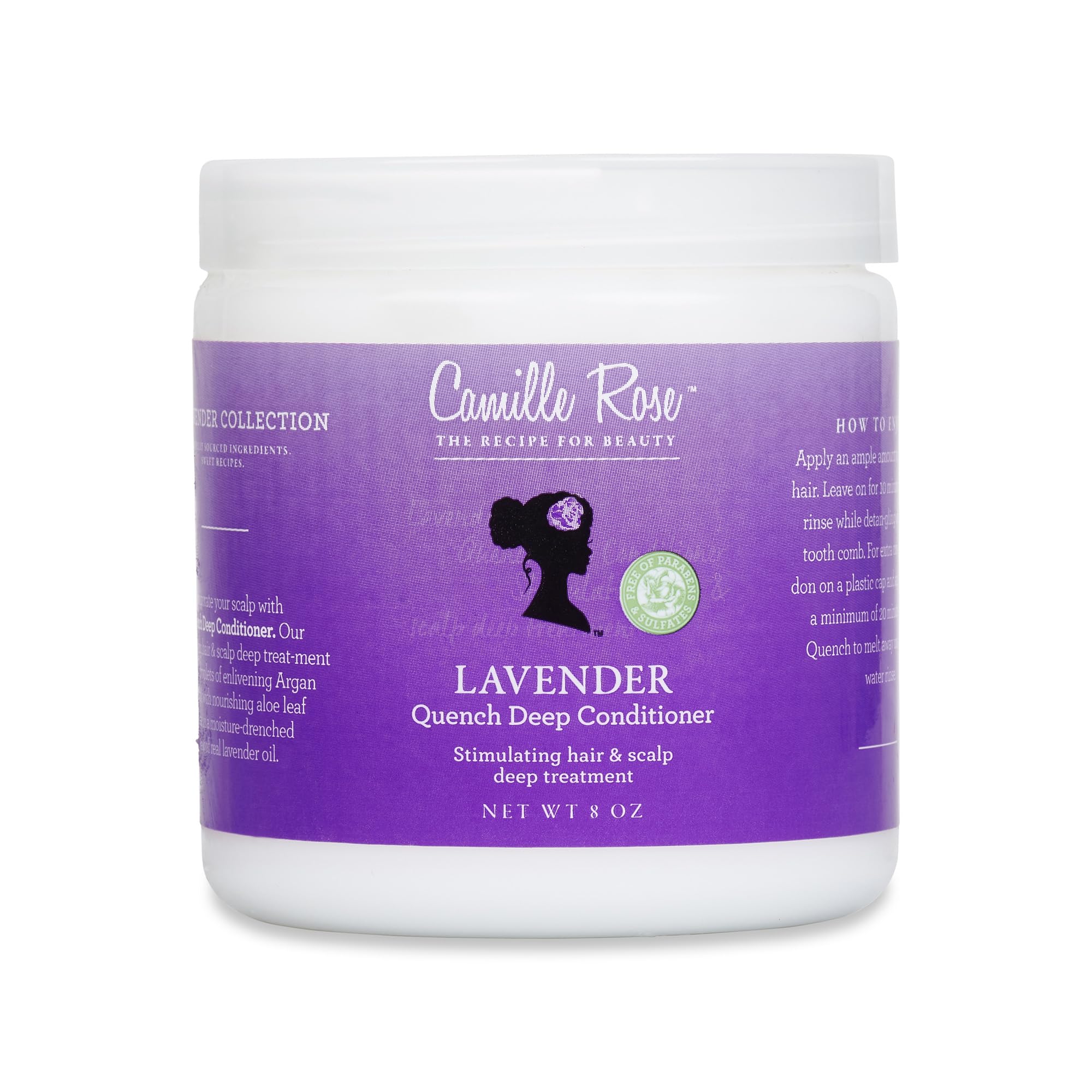 Camille Rose Lavender Quench Deep Conditioner 8oz