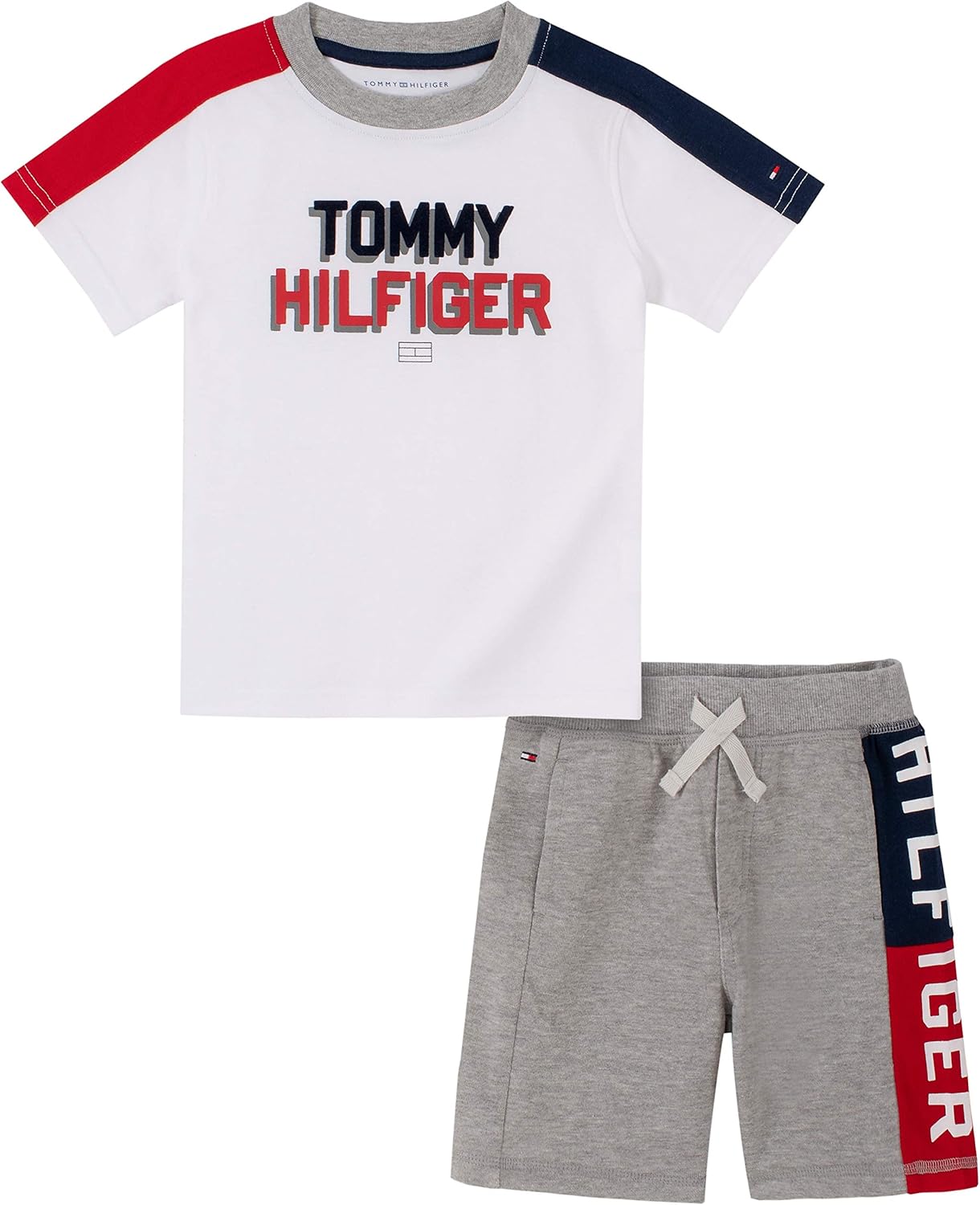 Tommy Hilfiger Boys' 2 Pieces Shorts Set Clothing
