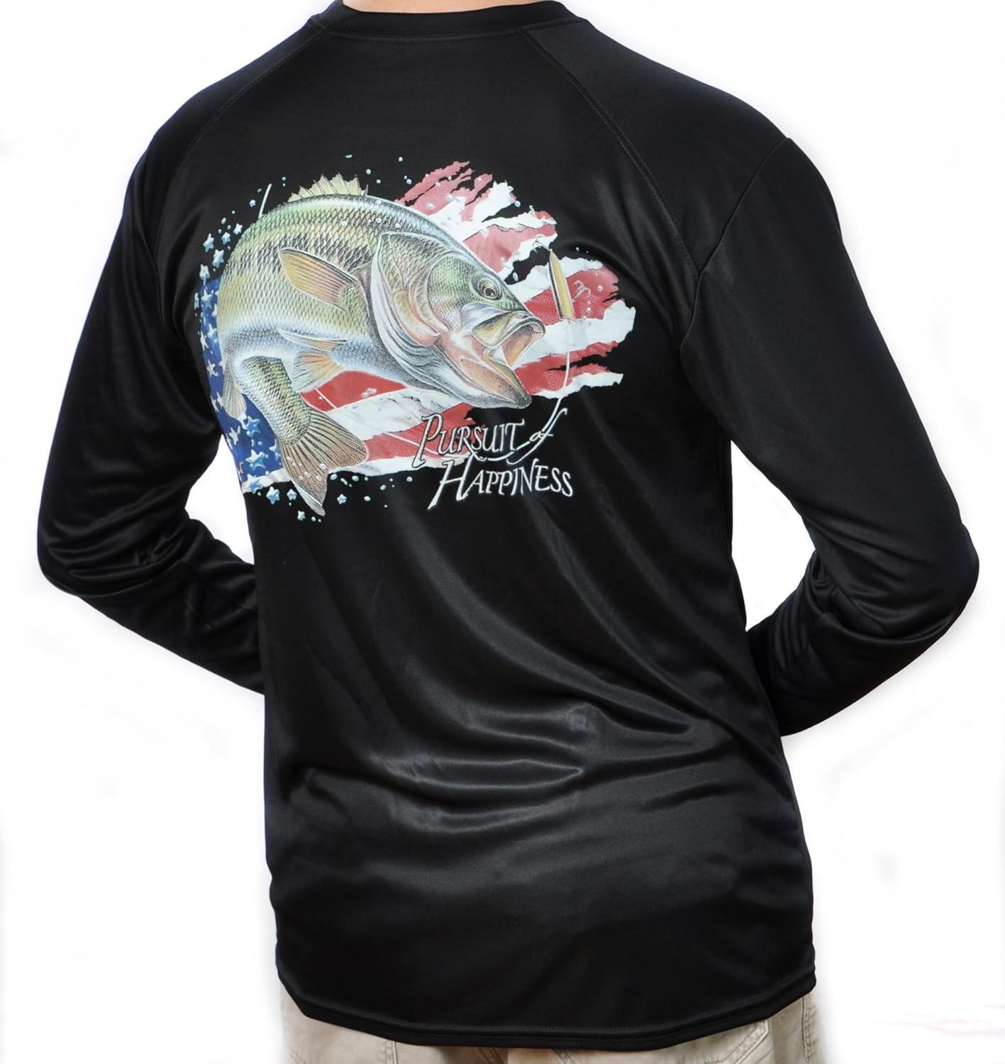 Amazon Com All American Fishing Ultimate Dri Fit Fishing Shirt