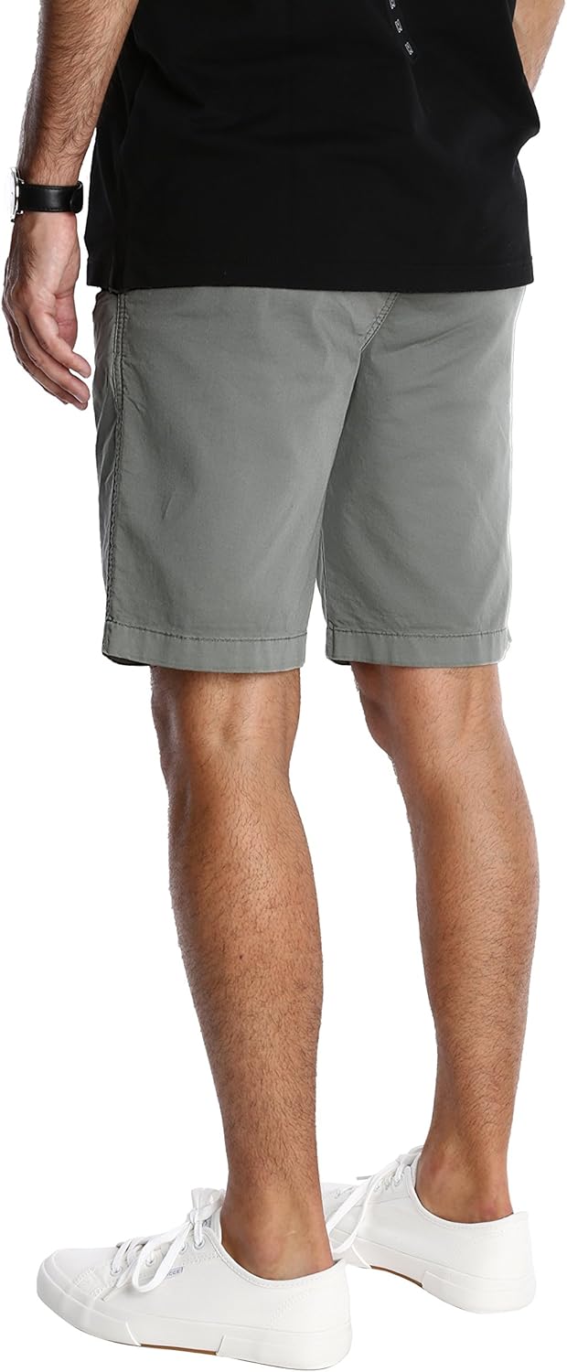 mens slim fit work shorts