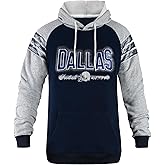 Mens City Football Athletic Fleece Embroidery Soft Hoodies Pullover Stripes Sweatshirts
