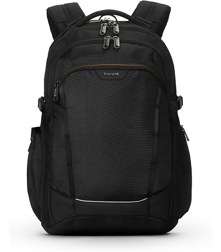 Targus CityGear Durable Backpack Designed for Travel and Commute with Dome Protection fit up to 14-15.6-Inch Laptop, Black (TCG661GL) : Electronics