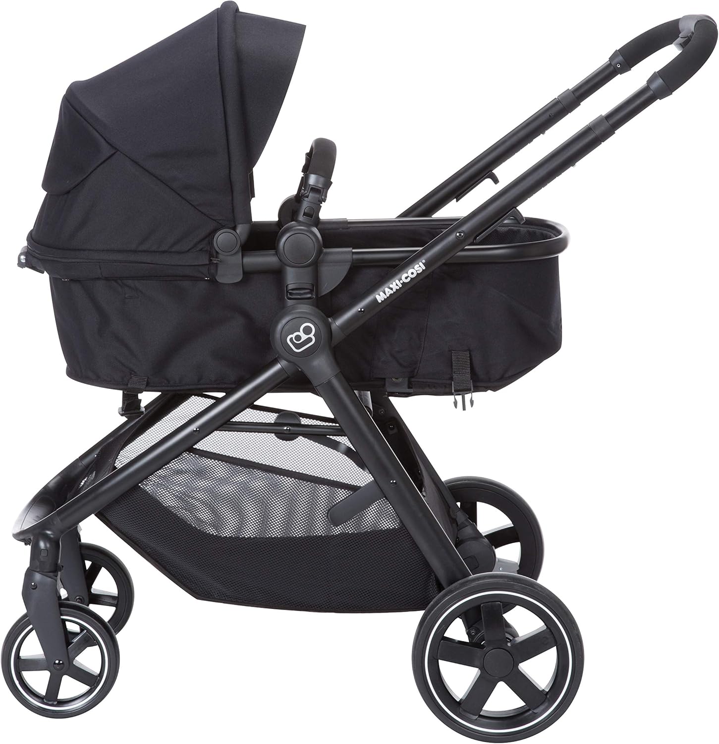 maxi cosi zelia essential black travel system