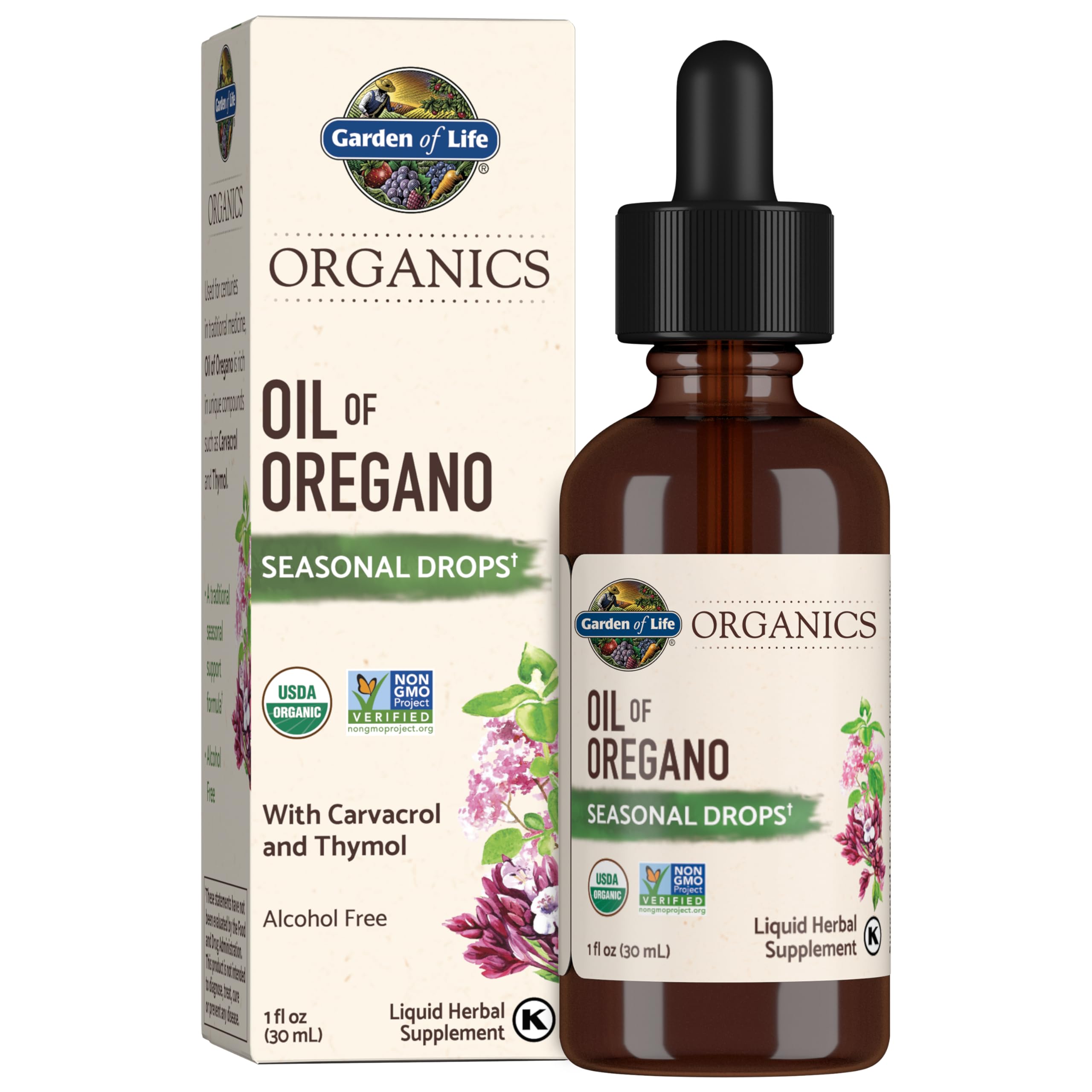 Garden of Life Oil of Oregano - 30 ml.