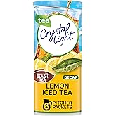 Crystal Light Decaffeinated Lemon Iced Tea Drink Mix (6 Pitcher Packets)
