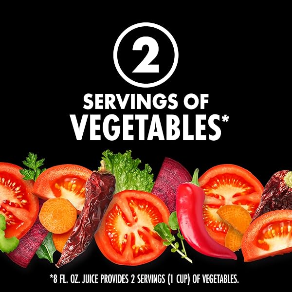V8 SPICY CHIPOTLE 100% VEGETABLE JUICE, 46 FL OZ BOTTLE
